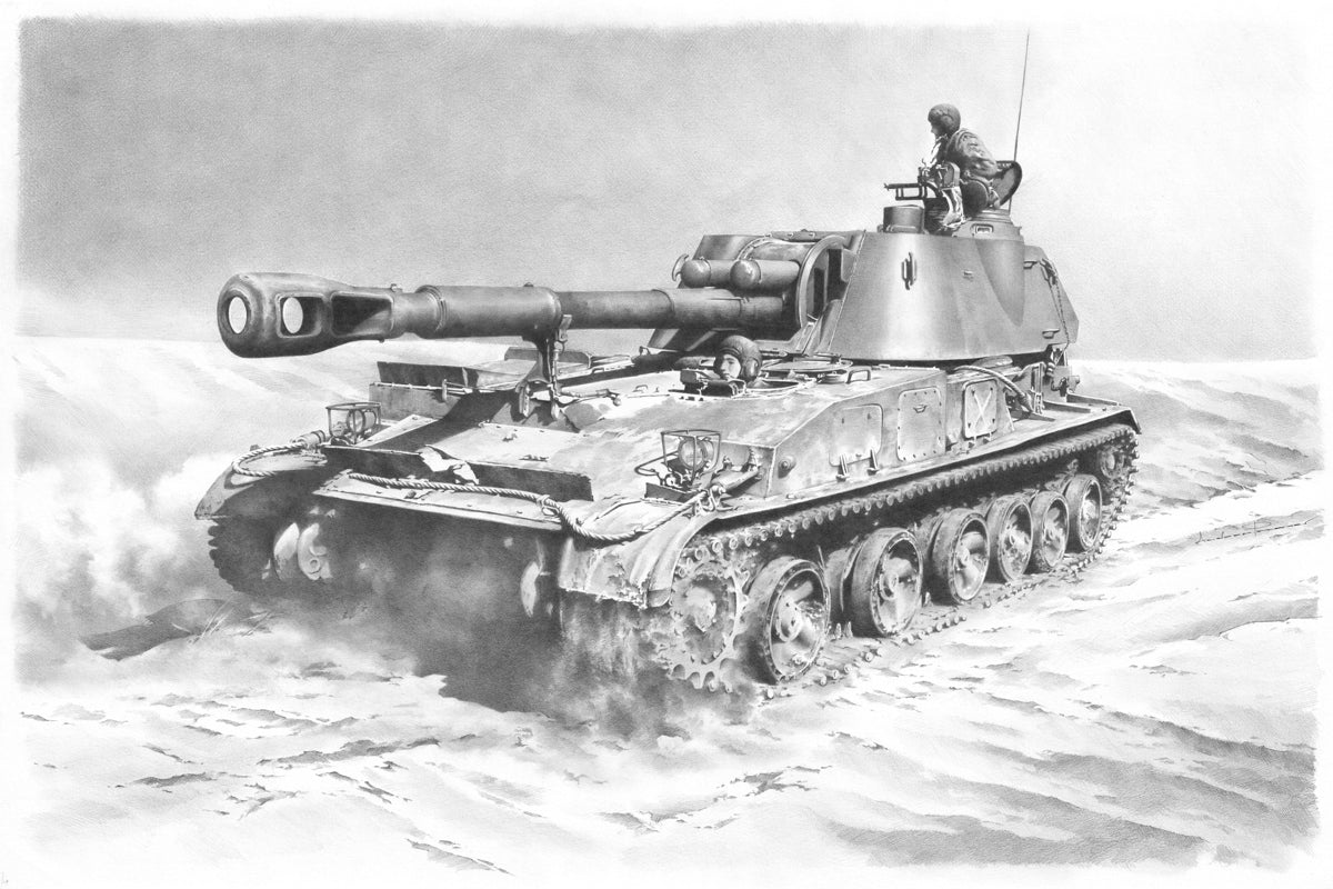 Tank Print Mighty Roar: The 2S3 Akatsiya