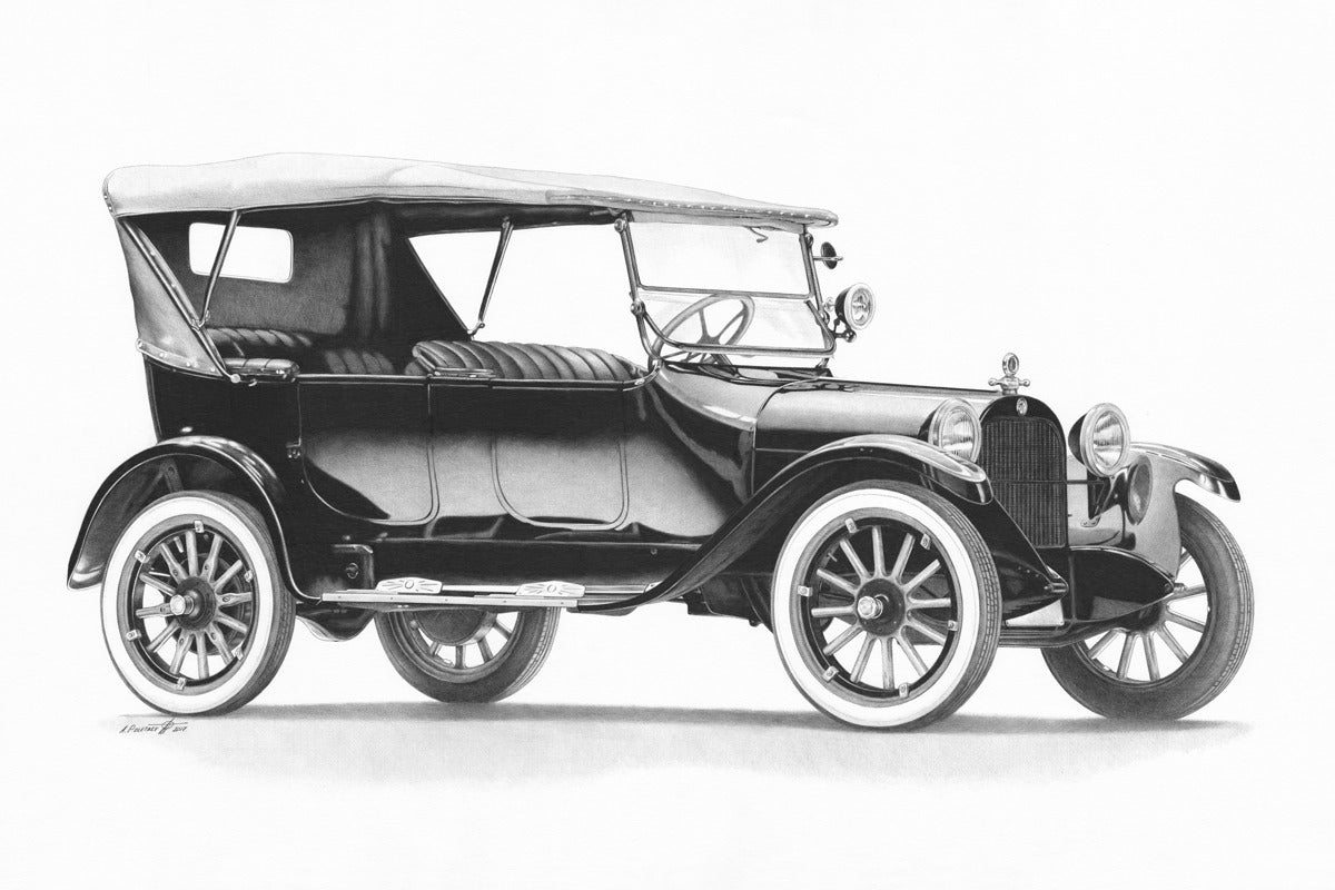 Timeless Elegance Drawing Print