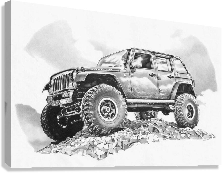 Giclée Stretched Canvas Print