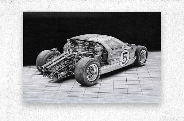 Brushed Metal Print