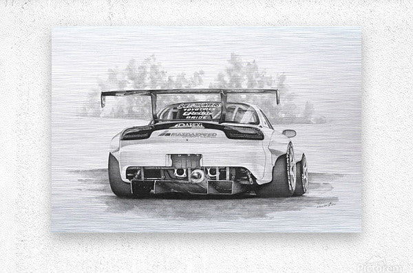 Brushed Metal Print