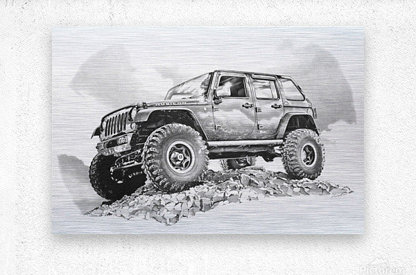 Brushed Metal Print