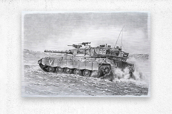 Brushed Metal Print