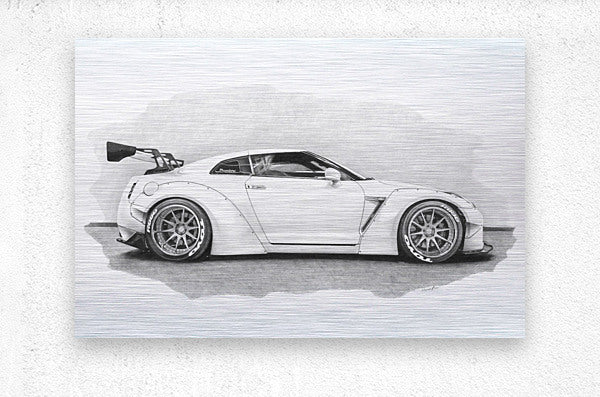 Brushed Metal Print