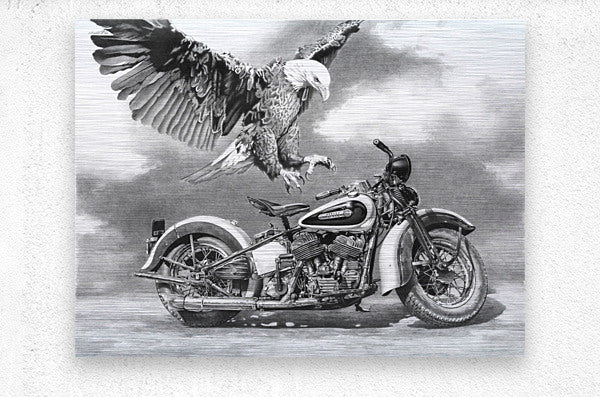 Brushed Metal Print