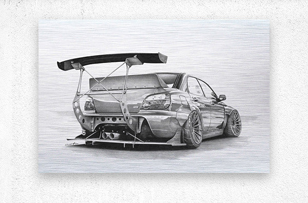 Brushed Metal Print