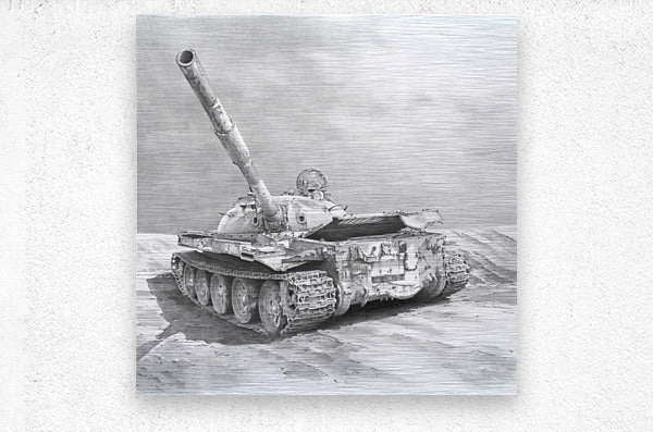 Brushed Metal Print