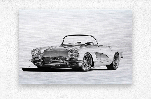Brushed Metal Print