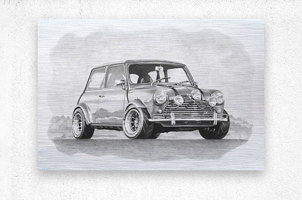 Brushed Metal Print