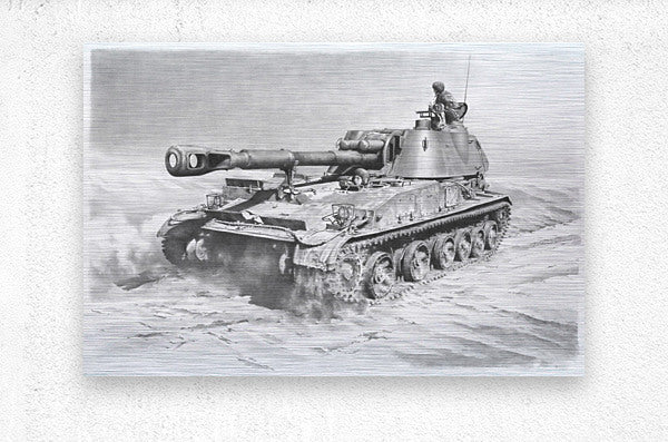 Brushed Metal Print