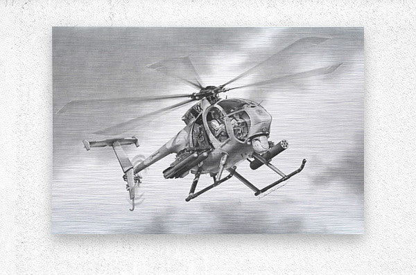 Brushed Metal Print
