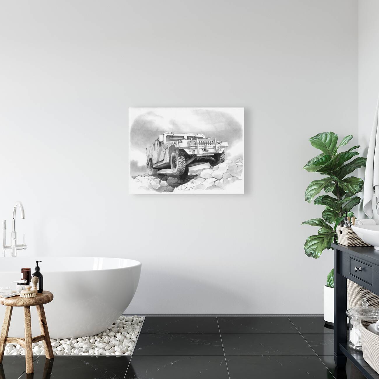 Giclée Stretched Canvas Print