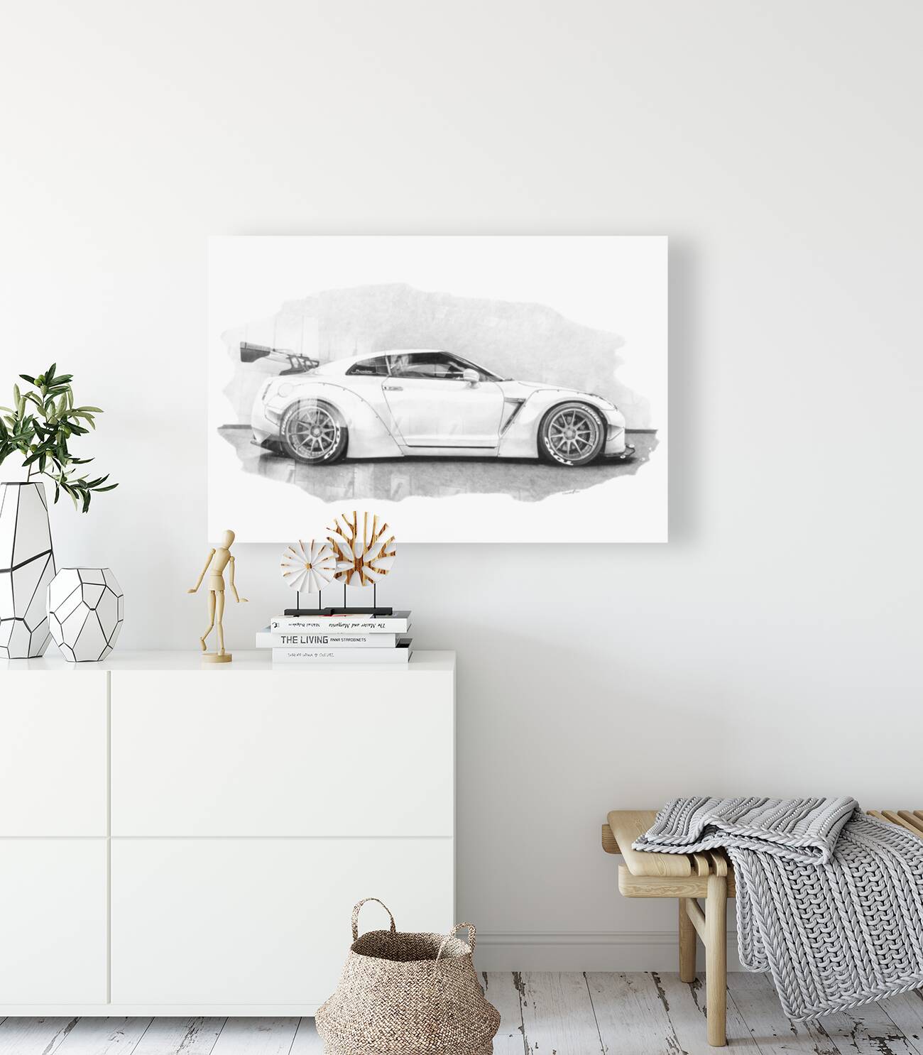 Giclée Stretched Canvas Print