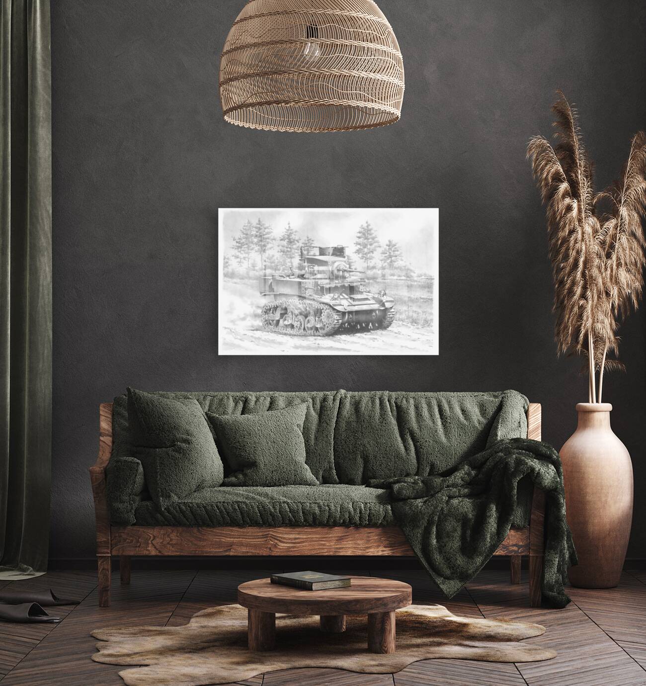 Giclée Stretched Canvas Print