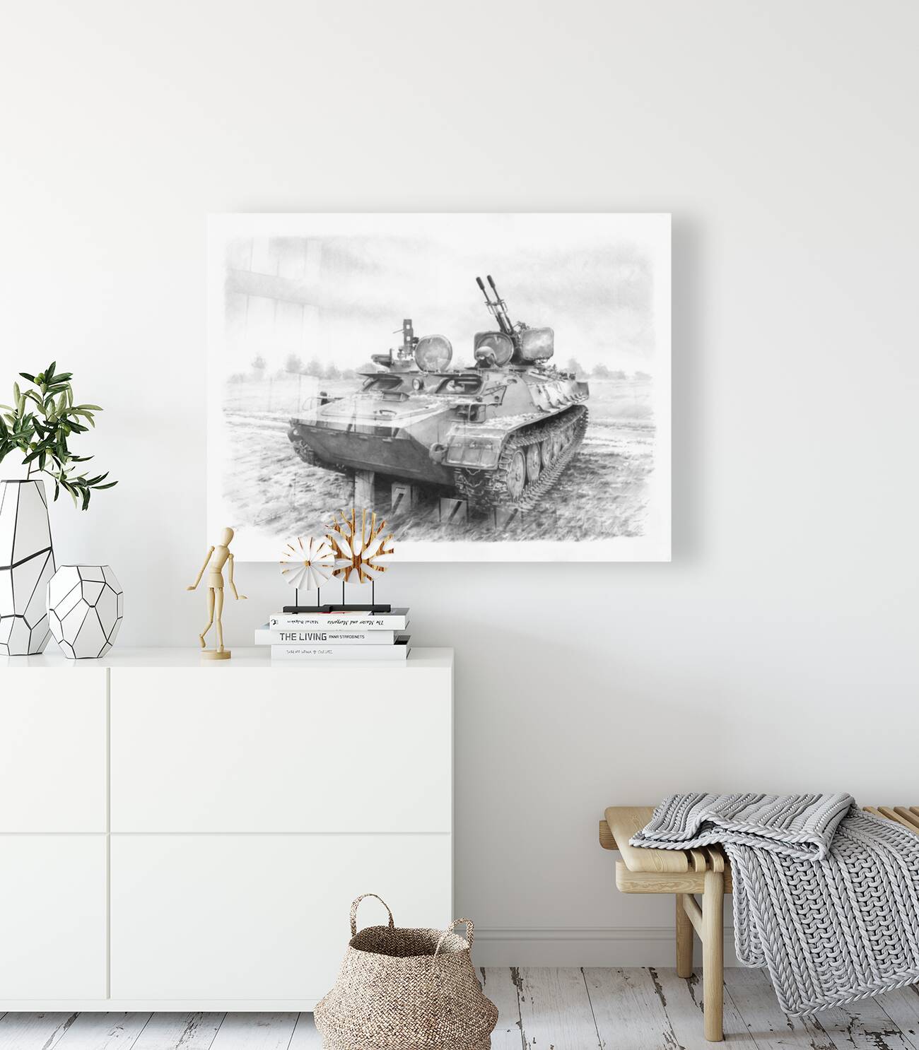 Giclée Stretched Canvas Print