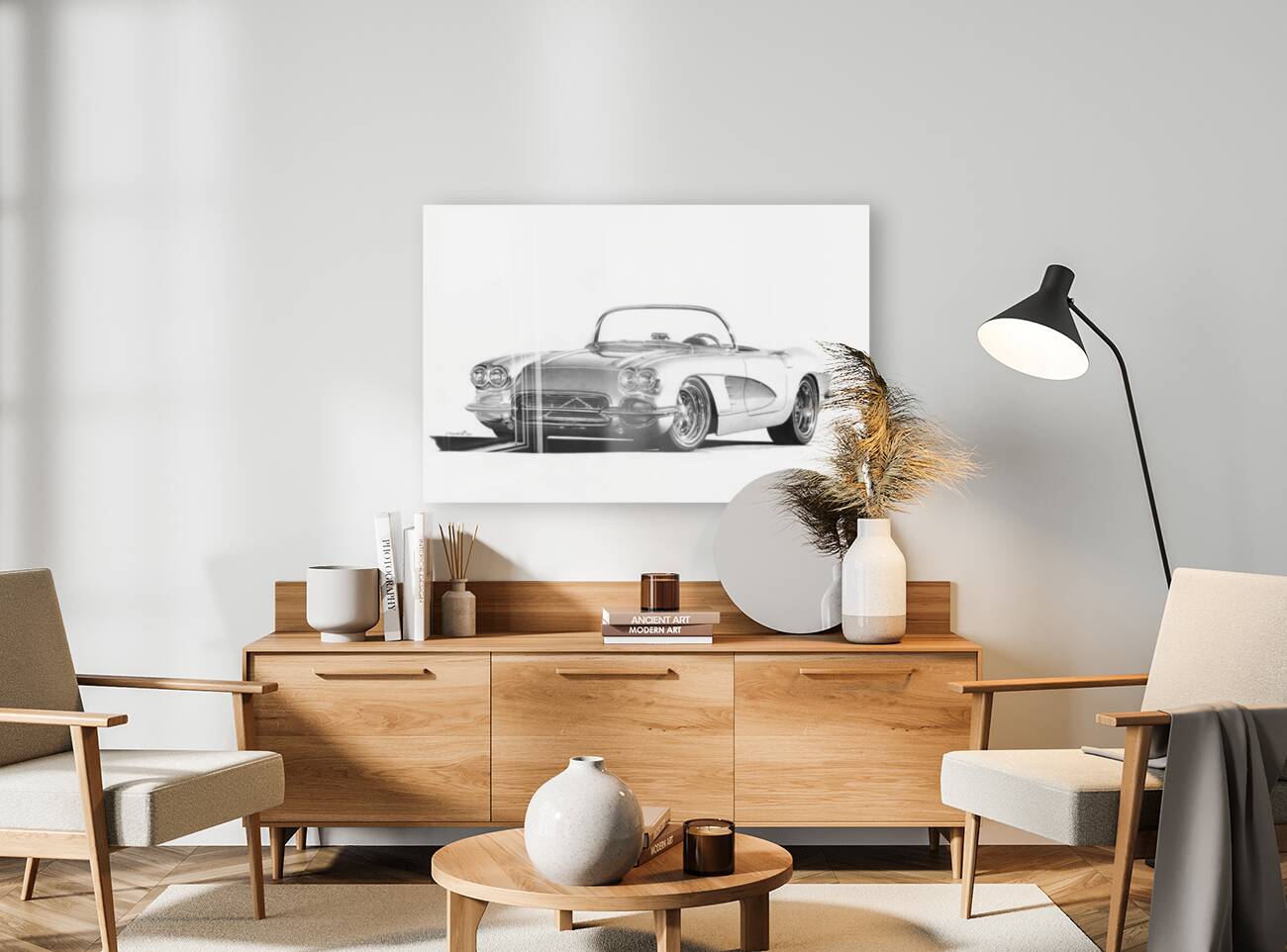 Giclée Stretched Canvas Print