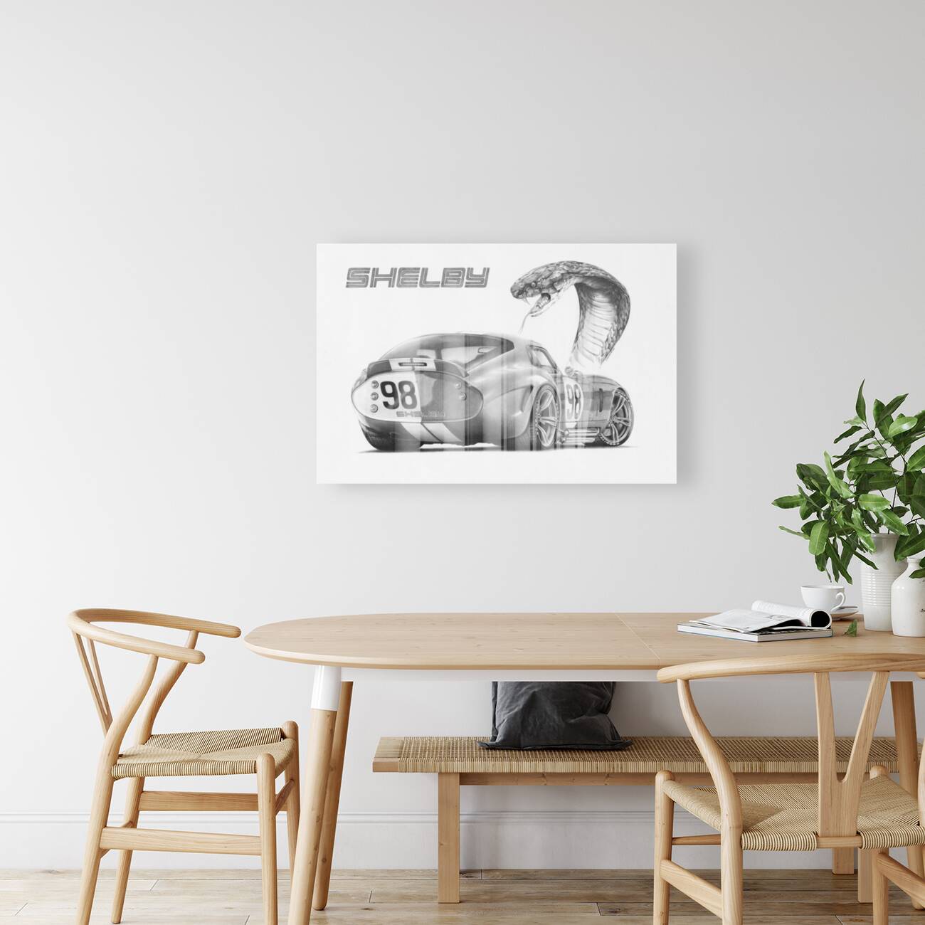 Shelby Daytona - Acrylic Wall store Art Print